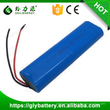 Usine prix 7.4v 4400mah li-ion batterie lithium-ion batterie à décharge profonde